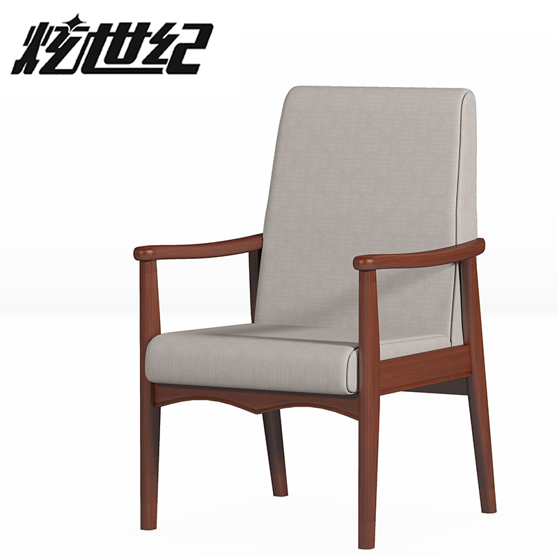 炫世紀木質辦公椅（帶扶手）630*610*970 AH040 把